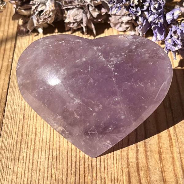 Amethyst heart