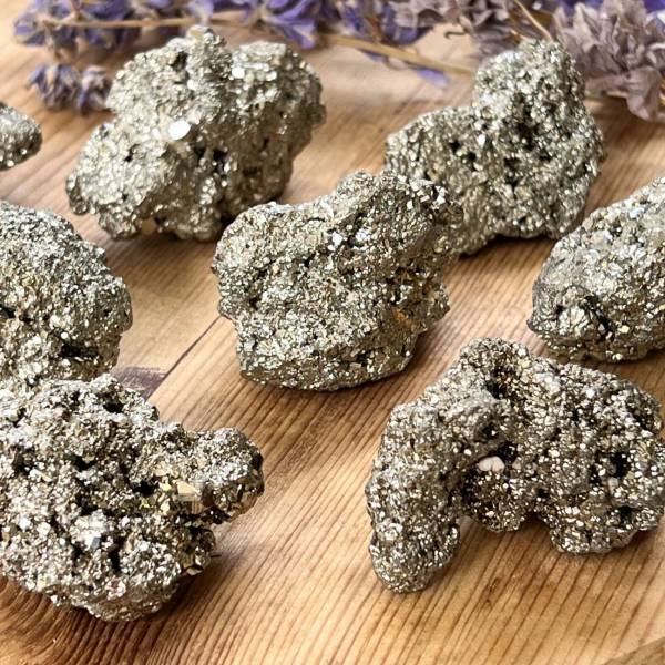Iron pyrite cluster - Image 2