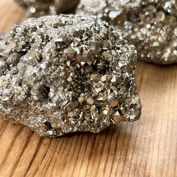 Iron pyrite cluster