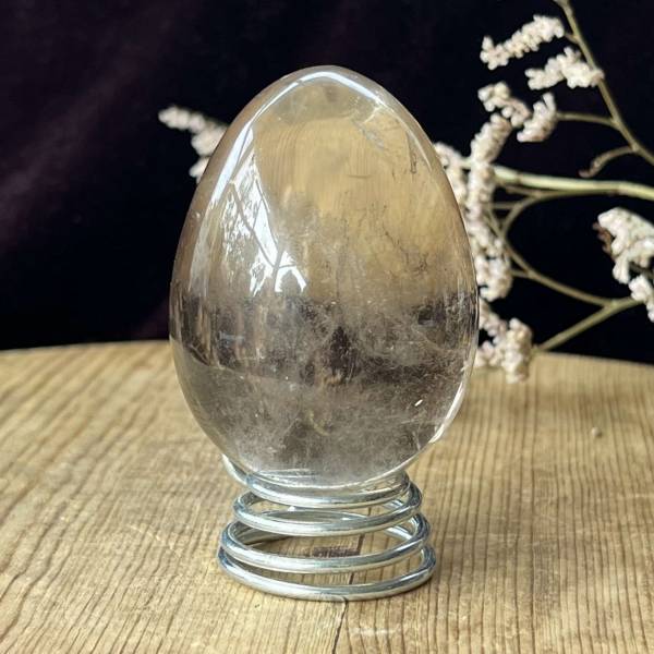 Smokey quartz egg - Image 2