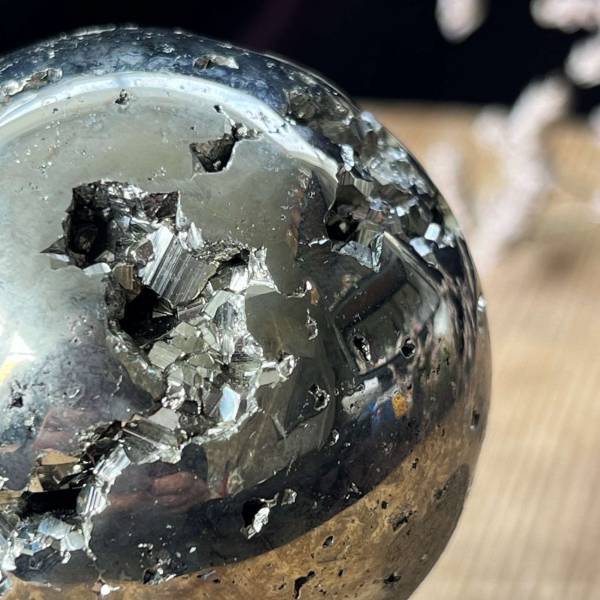 Iron pyrite sphere - Image 8