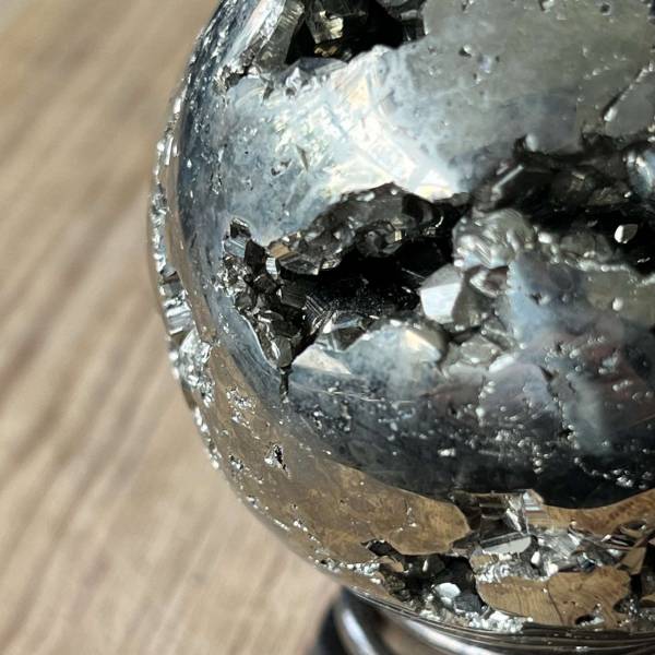 Iron pyrite sphere - Image 2