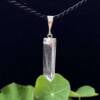 natural clear quartz point pendant