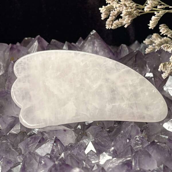 Rose quartz gua sha