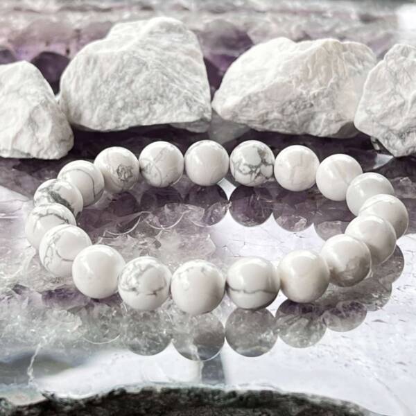 Howlite bracelet