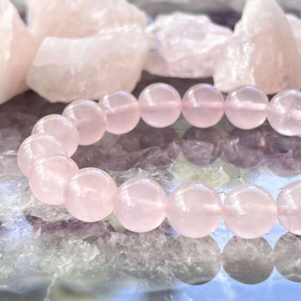 Rose quartz bracelet - Image 3