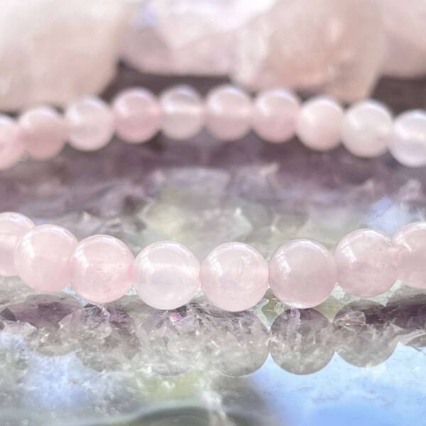 Rose quartz bracelet - Image 3
