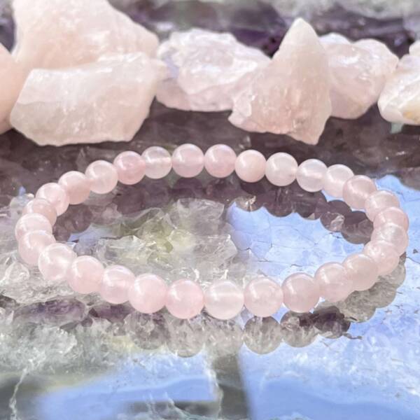 Rose quartz bracelet