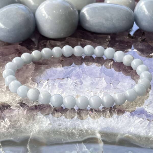 Angelite bracelet