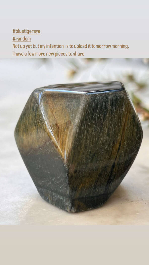 Blue tiger eye freeform - Image 2