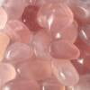 natural rose quartz tumblestones