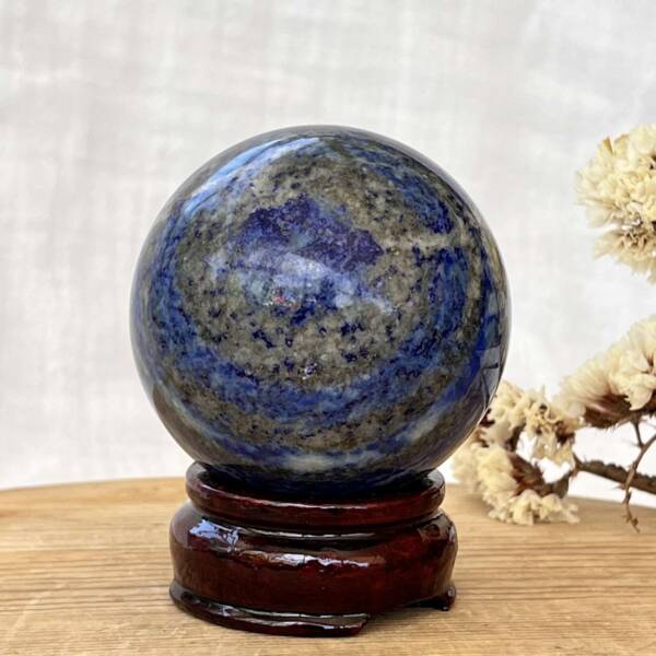 Lapis lazuli sphere - Image 4