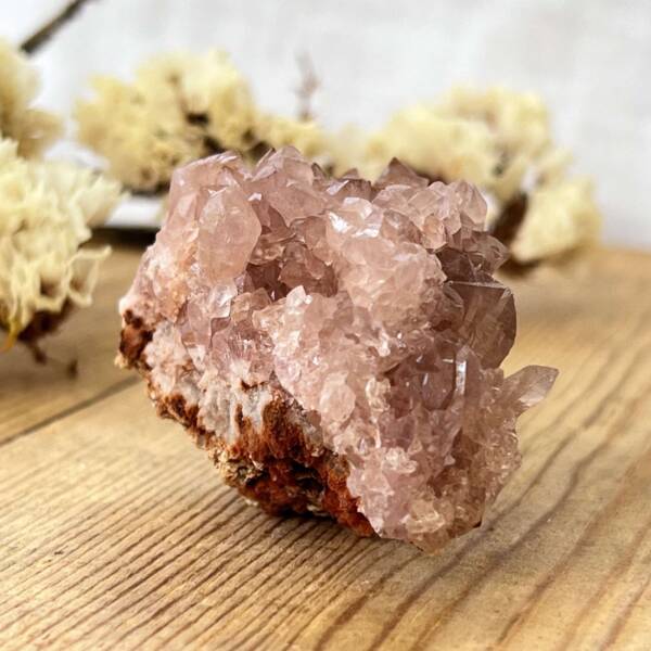 Pink amethyst cluster - Image 4