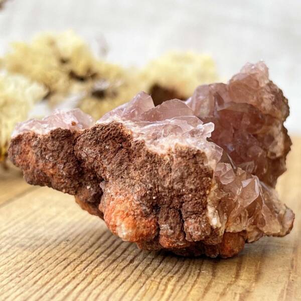 Pink amethyst cluster - Image 3
