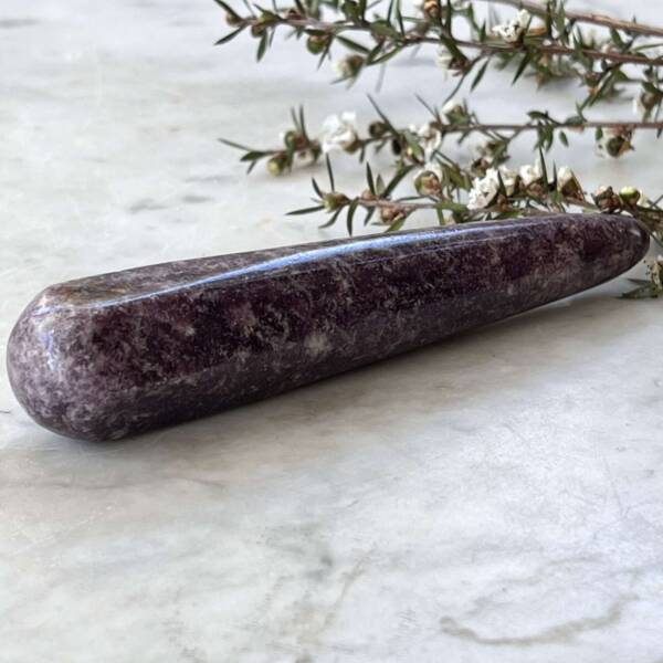 Lepidolite massage wand - Image 3
