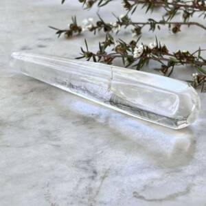 clear quartz massage wand