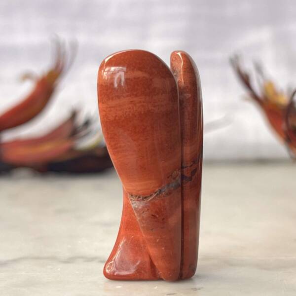 Red jasper angel - Image 3