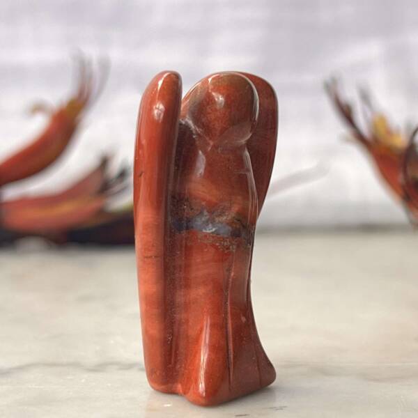 Red jasper angel - Image 5