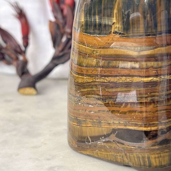 Blue and golden tiger eye freeform - Image 4
