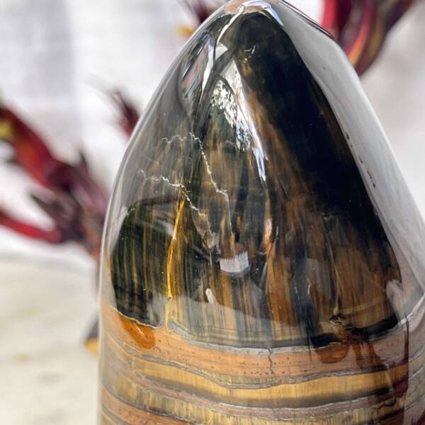 Blue and golden tiger eye freeform - Image 5