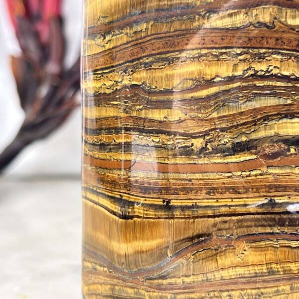 Blue and golden tiger eye freeform - Image 3
