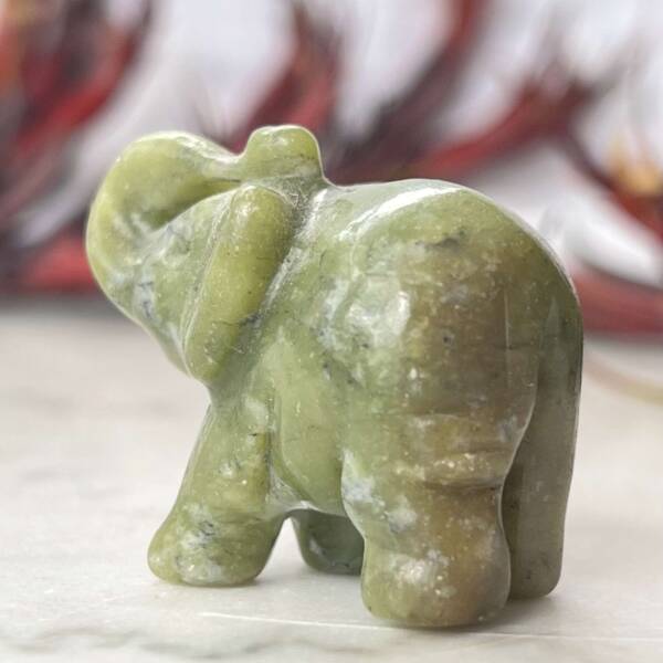 Jade elephant - Image 4