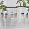 citrine point earrings