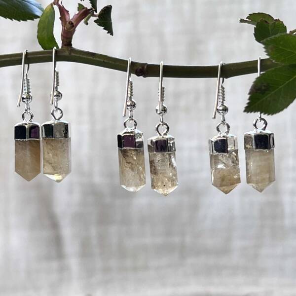 Citrine earrings - Image 3