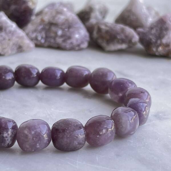 Lepidolite bracelet - Image 2