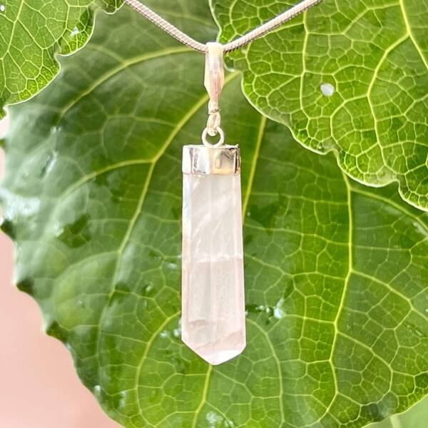 Rose quartz pendant - Image 2