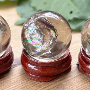 smokey quartz sphere crystal ball