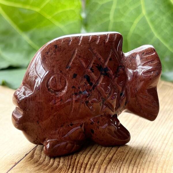 Mahogany obsidian fish - Image 3