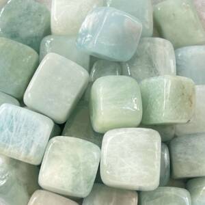aquamarine tumblestones