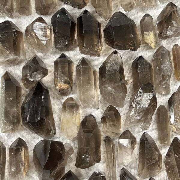 smokey quartz point