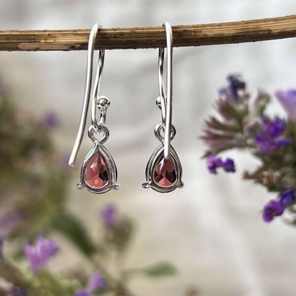Garnet earrings - Image 2