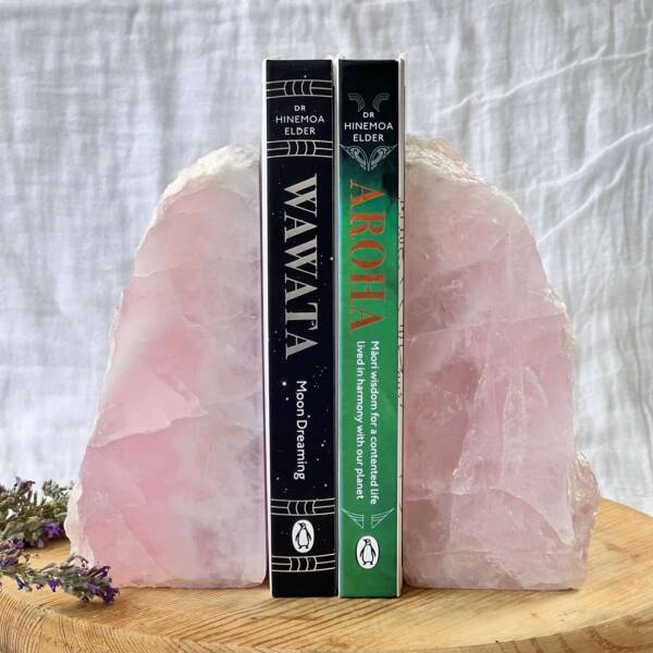 Rose quartz bookends - Image 2