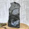natural silver sheen obsidian