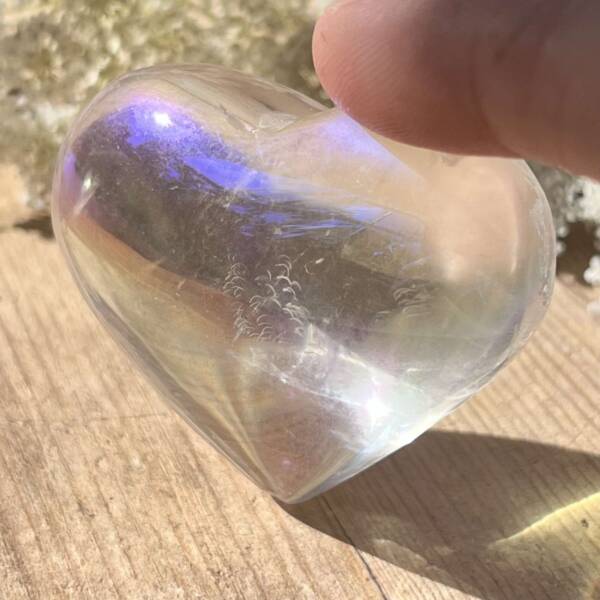 Angel aura quartz heart - Image 3