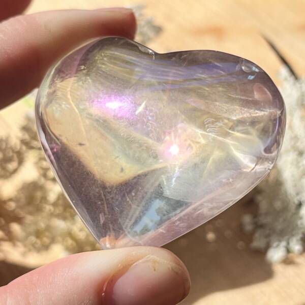 Angel aura quartz heart - Image 4