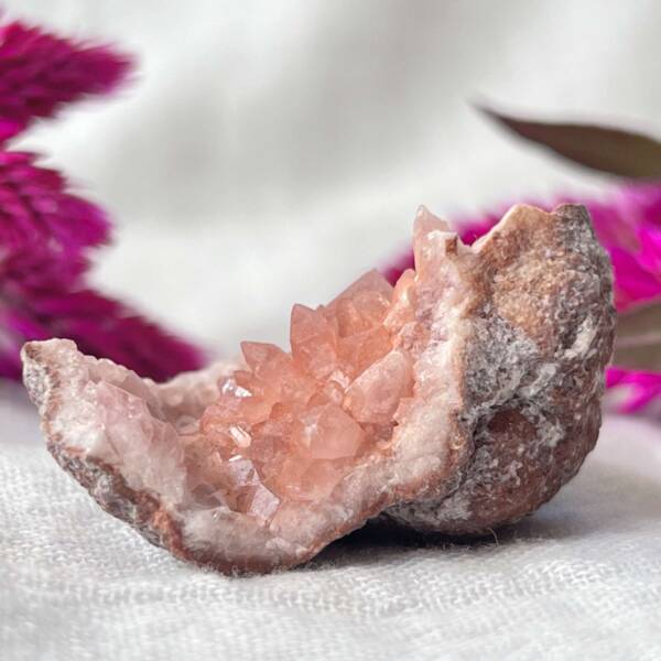 Pink amethyst cluster - Image 4