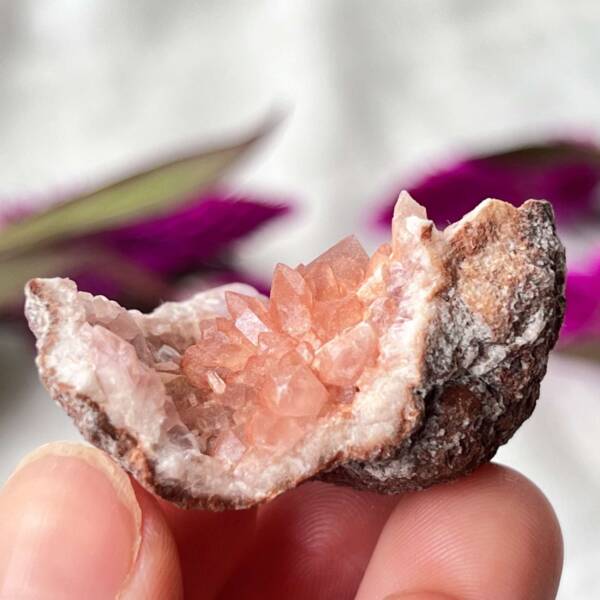 Pink amethyst cluster - Image 2