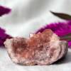 pink amethyst cluster