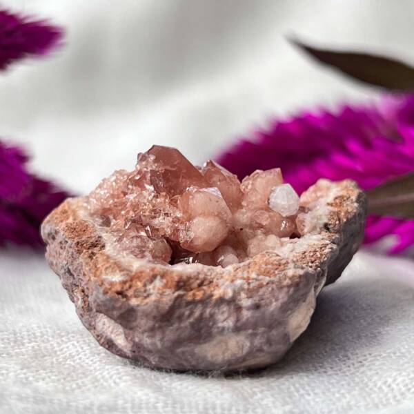 Pink amethyst cluster - Image 5