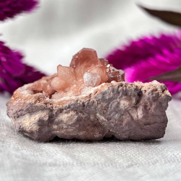 Pink amethyst cluster - Image 4