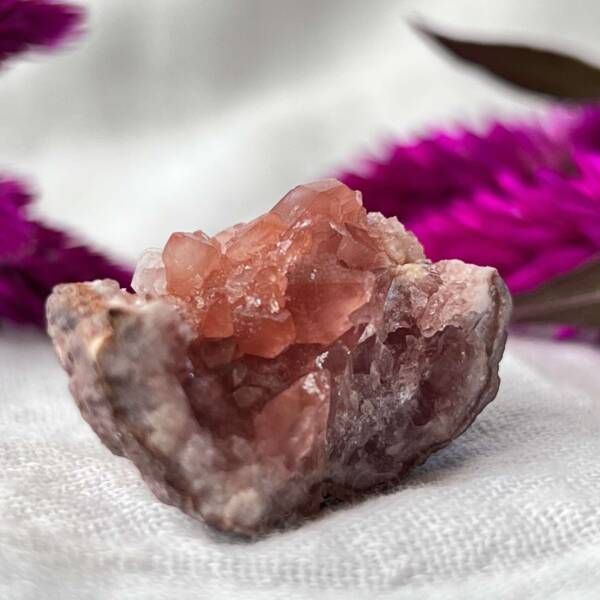 Pink amethyst cluster - Image 3