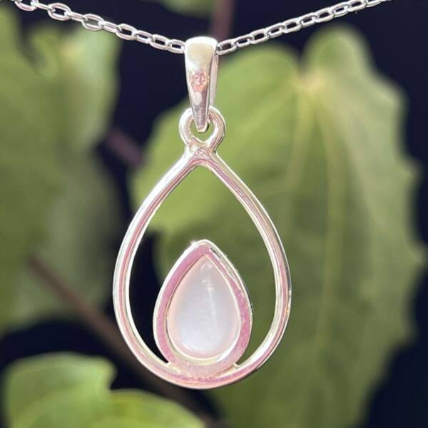 Rose quartz pendant - Image 2