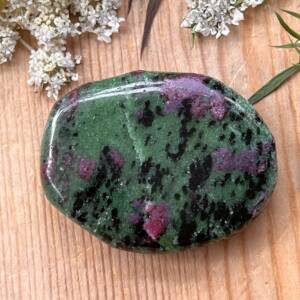 ruby zoisite palmstone