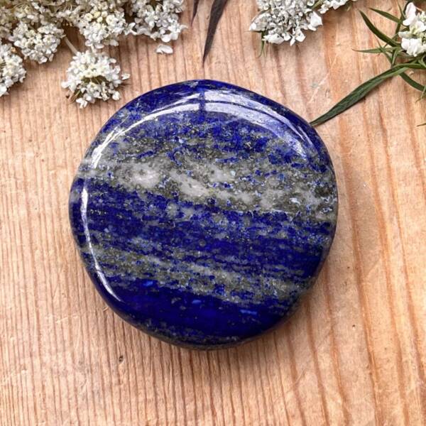 lapis lazuli palmstone