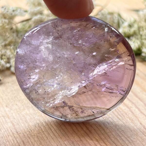 Ametrine palmstone - Image 4