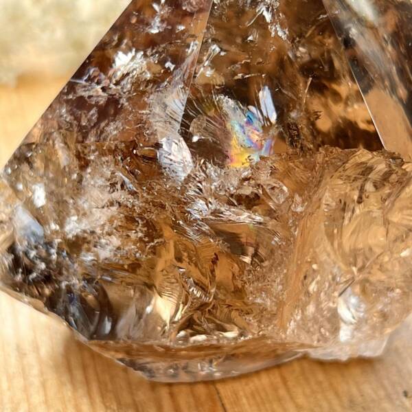 Smokey quartz - part polished - Image 3